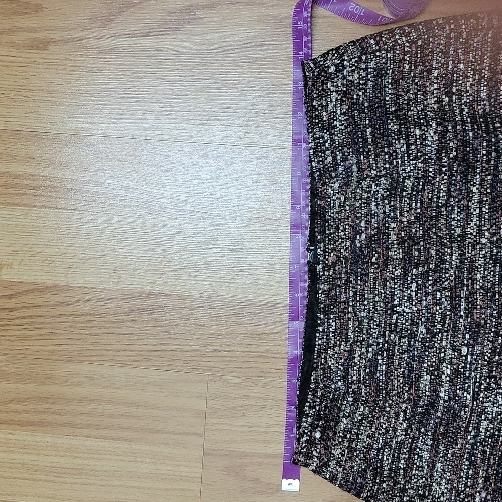Lafayette 148 Tweed Midi Skirt Zip Split - Picture 12 of 14